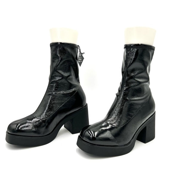 🎷 NEW! Womens Call it Spring STEFFANIE - Platform ankle boots NWOB - Picture 4 of 15